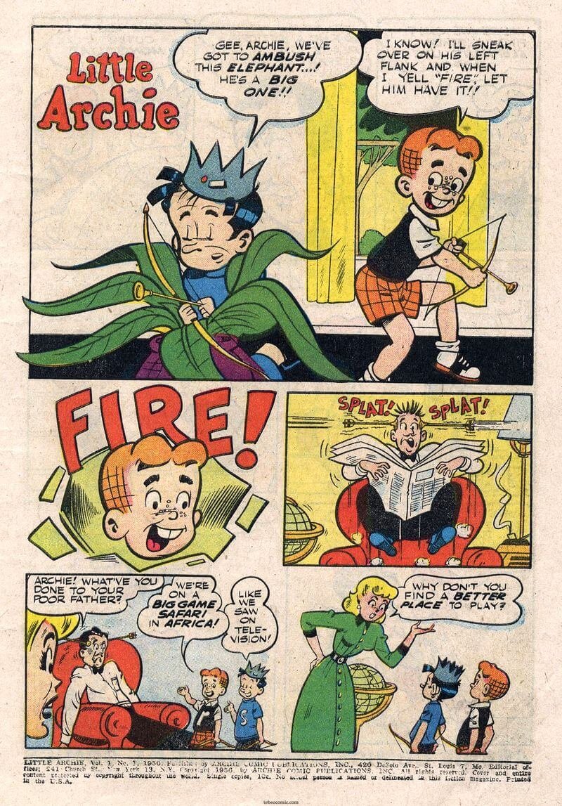 LITTLE ARCHIE – 1956 - En Inglés – Colección Completa – 180 Tebeos En ...