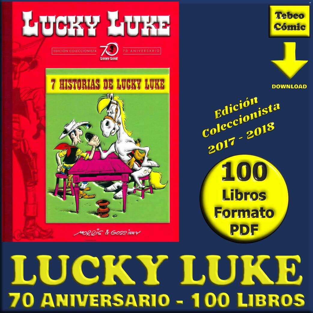 LUCKY LUKE 100 Libros 70 Aniversario Edici n Coleccionista lucky-luke-100-libros-70-aniversario-edici-n-coleccionista