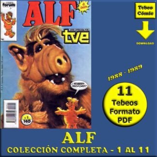 ALF - 1988 – Colección Completa – 11 Tebeos En Formato PDF - Descarga Inmediata
