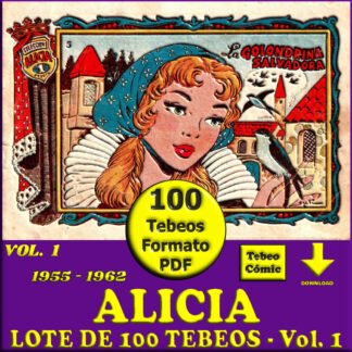ALICIA - Vol. 1 - 1955 - Lote de 100 Tebeos En Formato PDF - Descarga Inmediata