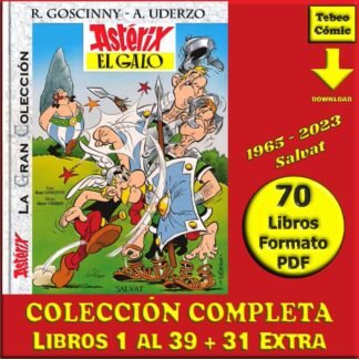 ASTERIX - 2011 / 2023 – Colección Completa De 70 Libros En Formato PDF - Descarga Inmediata