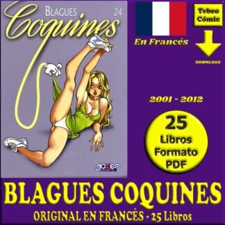 BLAGUES COQUINES - En Francés - 2001 - Colección Completa - 25 Libros En Formato PDF - Descarga Inmediata