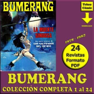 BUMERANG - 1978 – Colección Completa – 24 Revistas En Formato PDF - Descarga Inmediata
