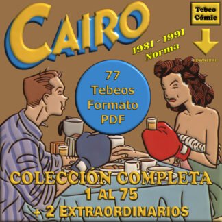CAIRO – 1981 - Colección Completa – 77 Tebeos En Formato PDF - Descarga Inmediata