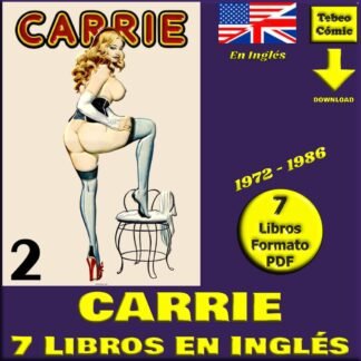 CARRIE - En Inglés – 1972 - Colección Inédita De 7 Libros En Formato PDF - Descarga Inmediata