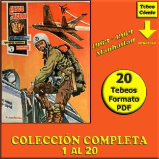 CASCO DE ACERO – 1963 - Colección Completa – 20 Tebeos En Formato PDF - Descarga Inmediata