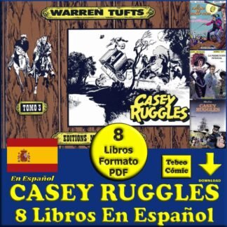 CASEY RUGGLES - En Español - 1978 – Colección Completa – 8 Libros En Formato PDF - Descarga Inmediata