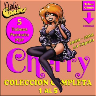 CHERRY – 1990 - Colección Completa – 5 Tebeos En Formato PDF - Descarga Inmediata