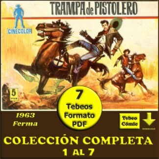 CINECOLOR - 1963 – Ferma - Colección Completa – 7 Tebeos En Formato PDF - Descarga Inmediata