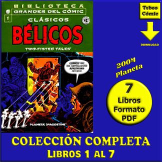 CLÁSICOS BÉLICOS - 2004 - Colección Completa - 7 Libros En Formato PDF - Descarga Inmediata