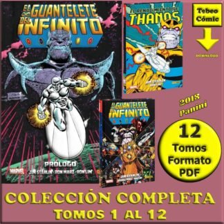 COLECCIÓN JIM STARLIN - 2018 – Colección Completa – 12 Tomos En Formato PDF - Descarga Inmediata