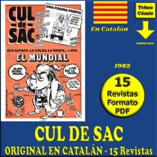 CUL DE SAC - 1982 - En Catalán – Colección Completa – 15 Revistas En Formato PDF - Descarga Inmediata