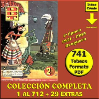 EL DDT / DDT - 1ª Época – 1951 - Colección Completa – 741 Tebeos En Formato PDF - Descarga Inmediata