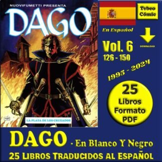 DAGO - De Robin Wood - Vol. 6 - En Blanco Y Negro - En Español – 1995 - Colección De 25 Libros En Formato PDF - Descarga Inmediata