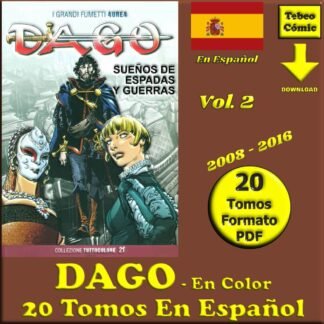 DAGO - De Robin Wood - Vol. 2 - En Color - En Español – 2008 - Colección De 20 Tomos En Formato PDF - Descarga Inmediata