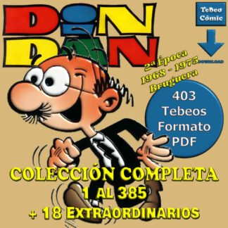 DIN DAN - 2ª Época – 1968 - Colección Completa – 403 Tebeos En Formato PDF - Descarga Inmediata
