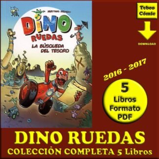 DINO RUEDAS - 2016 – Colección Completa – 5 Libros En Formato PDF - Descarga Inmediata