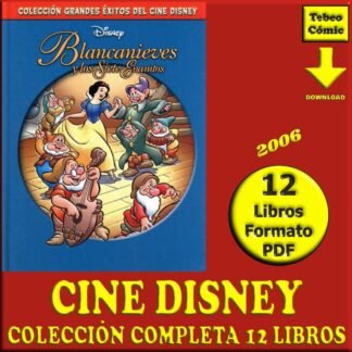 GRANDES ÉXITOS DEL CINE DISNEY - 2006 – Colección Completa - 12 Libros En Formato PDF - Descarga Inmediata