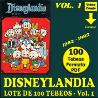 DISNEYLANDIA - Vol. 1 - 1962 - Lote de 100 Tebeos En Formato PDF - Descarga Inmediata