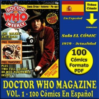 DOCTOR WHO MAGAZINE (Solo El Cómic) - Vol. 1 - Inédita - En Español - 1979 - 100 Cómics En Formato PDF - Descarga Inmediata
