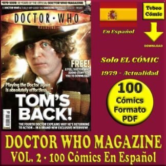 DOCTOR WHO MAGAZINE (Solo El Cómic) - Vol. 2 - Inédita - En Español - 1979 - 100 Cómics En Formato PDF - Descarga Inmediata