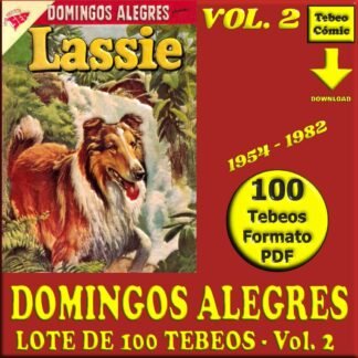 DOMINGOS ALEGRES - Vol. 2 - 1954 - Novaro - Lote de 100 Tebeos En Formato PDF - Descarga Inmediata