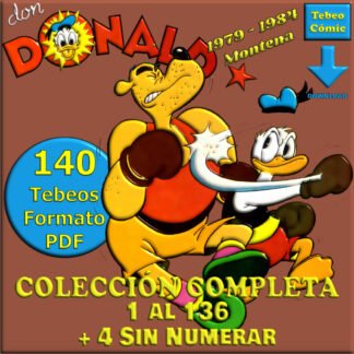 DON DONALD – 1979 - Colección Completa – 140 Tebeos En Formato PDF - Descarga Inmediata