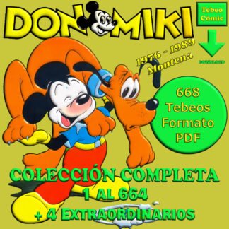 DON MIKI – 1976 - Colección Completa – 668 Tebeos En Formato PDF - Descarga Inmediata