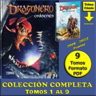 DRAGONERO - 2018 – Colección Completa – 9 Tomos En Formato PDF - Descarga Inmediata