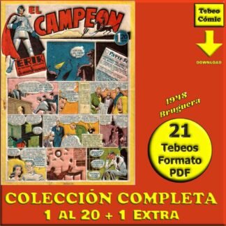 EL CAMPEON – 1948 - Colección Completa – 21 Tebeos En Formato PDF - Descarga Inmediata