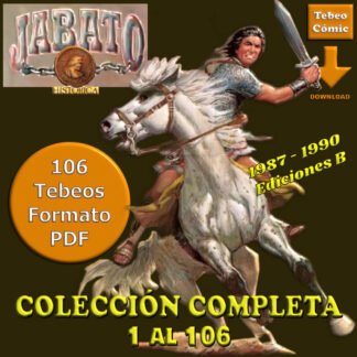 EL JABATO – Edición Histórica - 1987 - Colección Completa – 106 Tebeos En Formato PDF - Descarga Inmediata