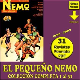 EL PEQUEÑO NEMO - 1999 – Colección Completa – 31 Revistas En Formato PDF - Descarga Inmediata