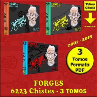 FORGES - 6223 Chistes - 2001 / 2018 – 3 Tomos En Formato PDF - Descarga Inmediata