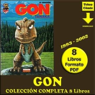 GON - 1993 - Colección Completa - 8 Libros En Formato PDF - Descarga Inmediata
