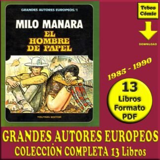 GRANDES AUTORES EUROPEOS – 1985 - Colección De 13 Libros En Formato PDF - Descarga Inmediata