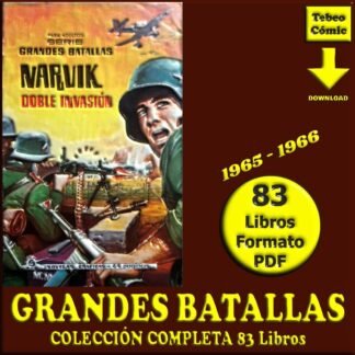 GRANDES BATALLAS – 1965 - Colección Completa – 83 Libros En Formato PDF - Descarga Inmediata
