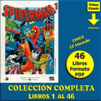 GRANDES HÉROES DEL CÓMIC - 2003 - El Mundo – Colección Completa – 46 Libros En Formato PDF - Descarga Inmediata