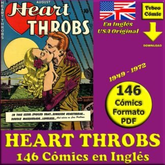 HEART THROBS – 1949 - En Inglés – USA Original - Colección Completa – 146 Tebeos En Formato PDF - Descarga Inmediata