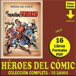 HÉROES DEL CÓMIC – 2021 - Colección Completa - 16 Libros En Formato PDF - Descarga Inmediata