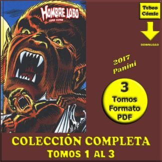 HOMBRE LOBO - 2017 - Marvel Limited Edition – Colección Completa - 3 Tomos En Formato PDF - Descarga Inmediata