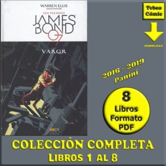 JAMES BOND 007 - 2016 - Colección Completa - 8 Libros En Formato PDF - Descarga Inmediata