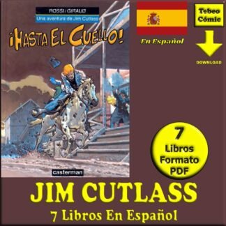 JIM CUTLASS - En Español – 1979 - Colección Completa - 7 Libros En Formato PDF - Descarga Inmediata