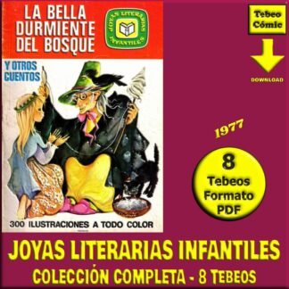 JOYAS LITERARIAS INFANTILES – 1977 - Colección Completa – 8 Tebeos En Formato PDF - Descarga Inmediata