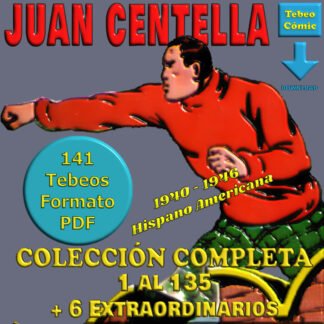 JUAN CENTELLA - 1940 - Colección Completa - 141 Tebeos En Formato PDF - Descarga Inmediata