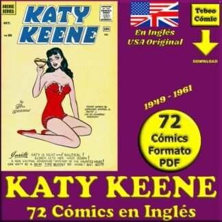 KATY KEENE – 1949 - En Inglés – USA Original - Colección Completa – 72 Tebeos En Formato PDF - Descarga Inmediata