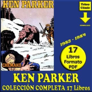 KEN PARKER - 1982 – Colección Completa – 17 Libros En Formato PDF - Descarga Inmediata