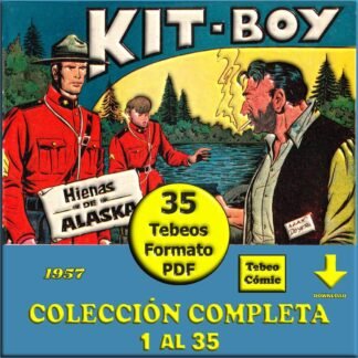 KIT-BOY – 1957 - Soriano - Colección Completa – 35 Tebeos En Formato PDF - Descarga Inmediata