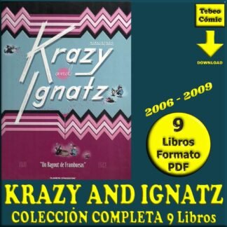 KRAZY AND IGNATZ - 2006 - Colección Completa - 9 Libros En Formato PDF - Descarga Inmediata