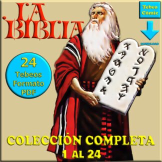 LA BIBLIA - Ilustrada A Todo Color - 1978 – Colección Completa – 24 Tebeos En Formato PDF - Descarga Inmediata