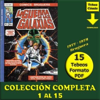 LA GUERRA DE LAS GALAXIAS (Star Wars) - 1977 - Colección Completa - 15 Tebeos En Formato PDF - Descarga Inmediata